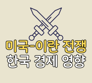 미국-이란 전쟁 한국 경제 영향